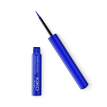 Kiko Milano Super Colour Waterproof Eyeliner   High Coverage Water-resistant Colorful Liquid Eyeliner
