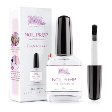 Nail Dehydrator Prep - 0.41 fl. oz. 12 ml - Professional Dehydrator Nail Prep for Gel Nails, Gel Polish, Acrylic Nails,Gel Builder, Press On Nails. Prepare Nails for Long-Lasting Nail Enhancements
