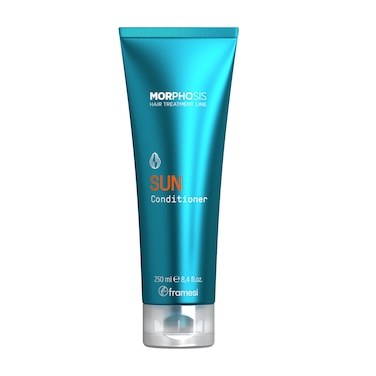 FRAMESI Morphosis SUN Conditioner, Defends Against UV Rays, Chlorine Damage, and Salt, Moisturizes and Restores Hair Hydration, Natural Ingredients, Color Safe