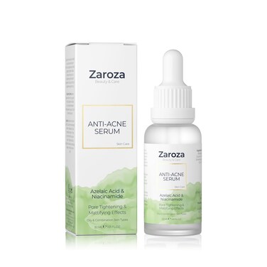 Anti-Acne Serum Formulated with Salicylic Acid and Niacinamide, Prevent Acne Formation and Balance Skin Tone, Ideal for Preventing Acne-Prone or Oily Skin, 1 fl oz / 30ml