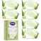 Duru Aloe Vera Glycerin Bar Soap Cleansing Bar Moisturizing Sensitive Skin - Vegan Transparent Paraben Free Alcohol Free Silicone Free Phthalete Free Gluten Free Body Wash - Pack of 6