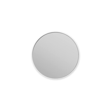 Brabantia Mindset Bathroom Mirror, 5X Zoom, Magnetic Holder (Mineral Infinite Gray) Wall Mounted Removable Shaving, Makeup Vanity Mirror