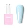 FZANEST Pastel Gel Nail Polish,15ml Lavender Purple Color Soak Off UV LED Gel Polish Nail Art Manicure Salon Christmas DIY Nail Design Decoration at Home #D110
