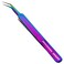 Curacoro Lash Tweezer - Professional &amp; Precision Fiber Tip Grip Lash Tweezers for Eyelash Extensions, Multi Shapes &amp; Purposes Tweezers for Volume, Isolation &amp; Classic Lashes (Galaxy, Abracadabra)
