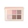 VDL Eye Shine Color Mode Eyeshadow Palette, 02 Lilac Pink - Long Lasting 6 Vibrant Shades (0.25 oz)  Korean Makeup