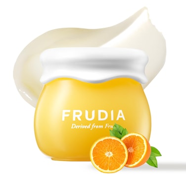 FRUDIA Citrus Brightening Face Cream, Vitamin C Korean Face Moisturizer w/61% Mandarin Peel Extract, Melazero &amp; Vitamin C for Radiant Skin (0.35 fl oz)