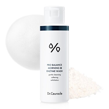 leegeehaam Dr.Ceuracle Pro Balance Enzyme Powder Cleanser (Morning Wash, 50g / 1.76 oz.) - Good for Removing Sebum, Exfoliating, pH Skin Balancing Care with Probiotics Complex
