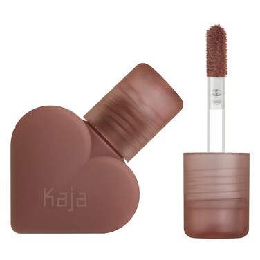 Kaja Lip Mousse - Love Swipe 03 Everygirl   with Raspberry Seed Oil and Vitamin E, Buildable, Blendable, Moisturizing, Velvet Finish, Weightless Texture, Deep Shades, 0.22 Oz