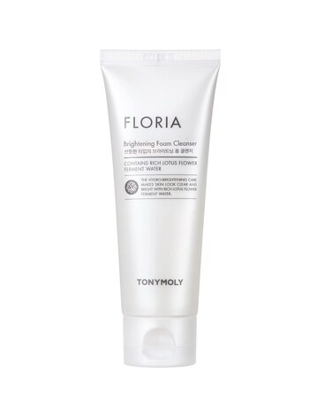 TONYMOLY Floria Brightening Foam Cleanser, 5.0 Fl Oz
