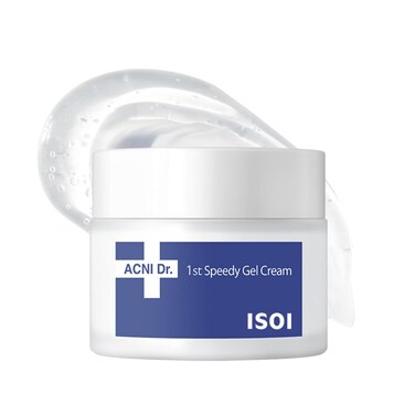 ISOI ACNI Dr. 1st Speedy Gel Cream 50ml (1.69 fl.oz)   Soothing and Moisturizing Gel Cream for Oily Skin   Skin Cooling Gel for Redness Relief   Korean Skin Care