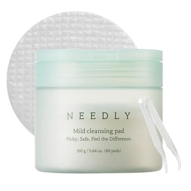 NEEDLY   Mild Cleansing Pad   Triple deep cleansing   One-step makeup remover   Barrier care cleanser for sensitive skin