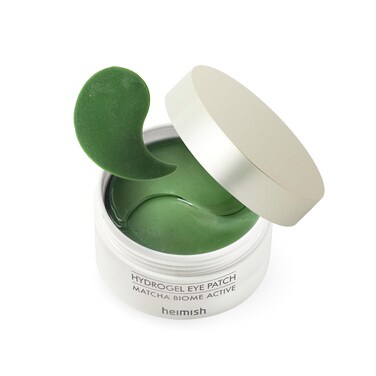 HEIMISH Matcha Biome Hydrogel Eye Patch (60ea)   Eye Patch for Swollen Eyes and Wrinkles   Matcha, flawless skin, Calming, for Swollen Eyes, Antioxidant, Soothing, Vitamins, Kbeauty