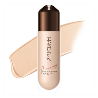 1.P.L FOUNDAISER FOUNDATION matte finish, liquid foundation with wand, long lasting full coverage, blendable, 28g 0.99 fl Oz [21-N CLARITY]