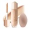 1.P.L AMPOULE GLOW FOUNDATION dewy glowy finish, liquid foundation with wand, all day coverage, blendable, 28g 0.99 fl Oz [23-N REV LIGHT]