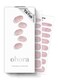 ohora Semi Cured Gel Nail Strips (N Pixie Dust) - Nude, Glitter, Works with Any UV/LED Lamps, Salon-Quality, Long Lasting, Easy to Apply &amp; Remove - Includes 2 Prep Pads, Nail File &amp; Wooden Stick