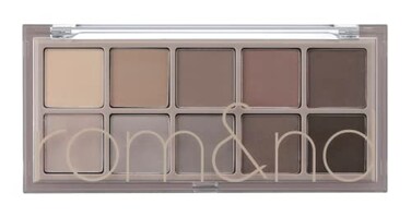 rom&amp;nd Better Than Palette 102g (04 Dusty Fog Garden)   Eye Makeup Palette, Matte &amp; Shimmer Eye Shadow, Sparkling Glittery, various 10 shades, Long Lasting, High Pigmented, Blendable, Warm Tones