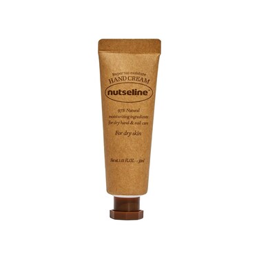 Super Nut Moisture Hand Cream for Dry Hands, made of Shea Butter, Non-Greasy, Eco-Friendly Paper Tube Packaging (30ml / 1.06 fl oz)