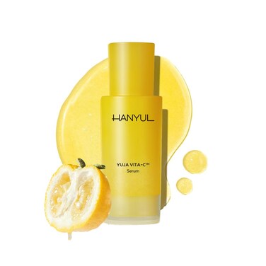 HANYUL Yuja (Yuzu) Vitamin C Face Serum   Facial Treatment for Skin Brigtening &amp; Firming, Dark Spot Correction, Even Toning, Korean Skincare, 1.01 fl.oz.