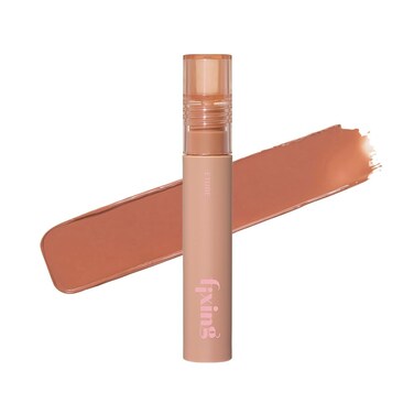 ETUDE Fixing Tint #04 Ginger Milk Tea (4g)   Long Lasting High Pigmented Liquid Lipstick   Waterproof Lightweight Matte Finish Lip Stain   Full Coverage   Korean Makeup, Kbeauty