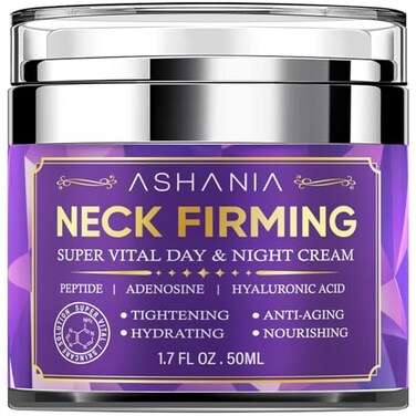 Neck Firming Cream : Skin Tightening Cream Moisturizer Face and Neck Lift Tightening with Hyaluronic Acid &amp; Peptide &amp; Adenosine Korean Skin Care &amp; Advanced Formula 1.7 fl oz