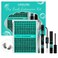 Lash Extension Kit,DIY Eyelash Clusters Kit 168Pcs with Lash Bond and Seal Glue Waterproof,Eyelashes Remover for Lash Cluster Extensions Kit for Beginner,Lashes Applicator Tool(Medusa,D-Mix8-16mm Kit)