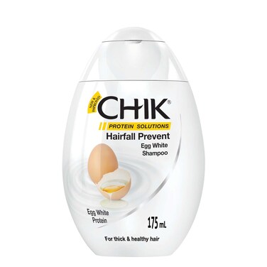 Chik Protein Solutions - Hairfall Prevent Egg White Shampoo - 175 ml for thick and Healthy Hair.