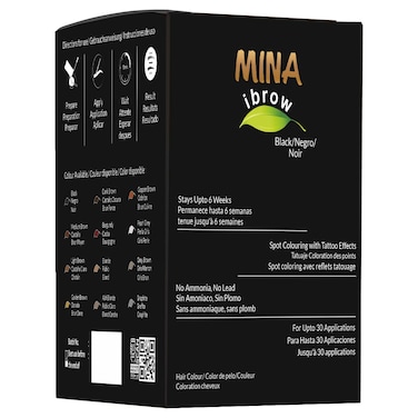 Mina ibrow Hair Color Refill Pack Burgundy Natural Professional Spot coloring Hair Tinting Powder, Water and Smudge Proof   No Ammonia, No Lead with 100% Gray Converge Vegan and Cruelty free