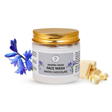 Face Wash White Chocolate   Hydrating Face Wash for Sensitive Skin, Removes Makeup &amp; Gently Cleanses Without Over Drying -100 Grams