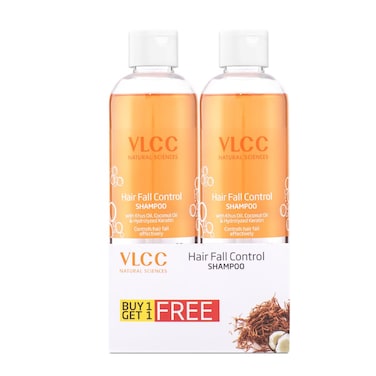 VLCC Natural Anti Hair Fall Shampoo   Gently Cleanses &amp; Soothes Itchy Scalp   Reduces Hair Loss &amp; Dandruff   Poppy Seed Oil and Keratin Infused   11.83 Fl Oz/350ml (Pack of 2)