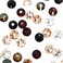 144 pcs (1 Gross) Austrian Crystal Austria 2058 Xilion Rose Crystal Flat Backs No-Hotfix Rhinestones Nail Art Brown &amp; Peach Colors Mix ss5 (1.8mm) from Mychobos (Crystal-Wholesale) Round Tiny