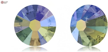 144 pcs Crystal Paradise Shine (001 PARSH) Austrain Crystal Austria 2088 XIRIUS 12ss Flat Backs Rhinestones Nail Art 3.1mm ss12 from Mychobos (Crystal-Wholesale) Bling DIY Deco Purple