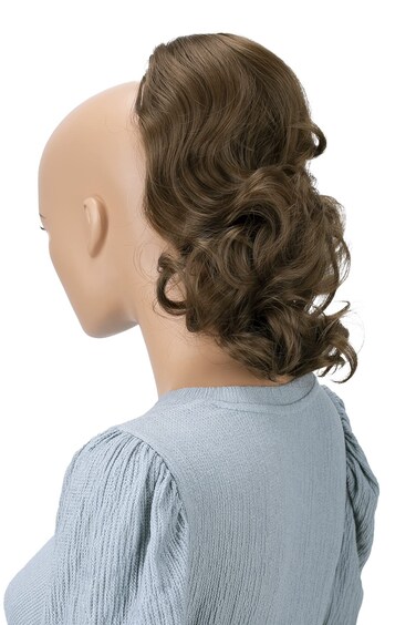 CAISHA 12" Hair Piece Braid Ponytail Extension Voluminous Wavy Light Brown PH206