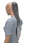 CAISHA 26" Longhair Hairpiece Ponytail Extension Drawstring Straigth Heat-Resistant Synthetic Fibres Gray Mix PH613