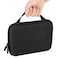 OUKENS Essential Oil Carrying Case, 1-3ml 63 Slots Hard EVA Shell Essential Oils Storage Organizer Bag with Foam Insert and Carrying Handle (Black)