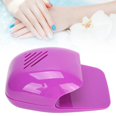 Nail Polish Blower, Small Size Lightweight Nail Polish Fan Dryer Portable Electric for Women for Homes and Travel for Nail Salons Parties()