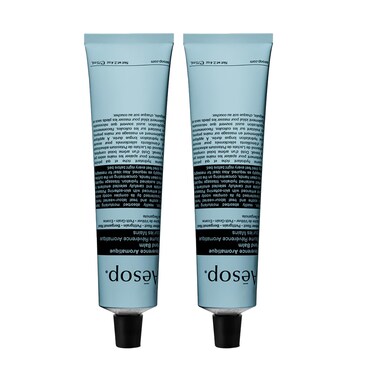 Aesop Reverence Aromatique Hand Balm   RIch, Skin-Softening Balm with Lactic Acid   2.4 oz / 75 mL (Pack of 2)