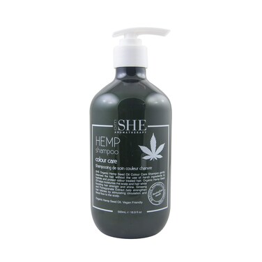 OM SHE Aromatherapy Hemp Seed Oil Dry &amp; Damaged Shampoo