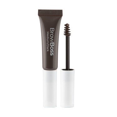 MCoBeauty Brow Boss Glue &amp; Set, Medium/Dark, Semi-Tinted Brow Gel, Vegan, Cruelty Free Cosmetics