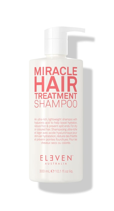 ELEVEN AUSTRALIA Miracle Hair Treatment Shampoo   Infused with Hyaluronic Acid to Help Boost Hydration, Reduce Frizz &amp; Prevent Split Ends