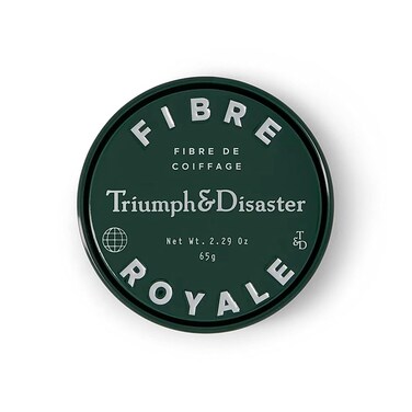 TRIUMPH &amp; DISASTER   Fibre Royale Hair Styling Wax   Strong Hold Pomade for Thick Hair - Natural Finish for Men &amp; Women, 65g