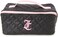 Juicy Couture Women's Cosmetics Bag - Travel Makeup and Toiletries Cross Zip Pouch - Travel Cosmetic Bag, Black JC