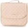 Nine West Women's Toiletries Bag - Travel Makeup and Toiletries Hanging Organizer Set - Makeup Organizer Hanging Case Set, Beige