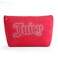 Juicy Couture Red Terry Velour Top Zip Bag