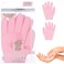 Expressions Gel Spa Moisturizing Gloves - 1 Pair Spa Gloves Infused with Essential Oils to Soften Skin &amp; Lock in Moisture   Gel Gloves for Dry, Cracked Hands