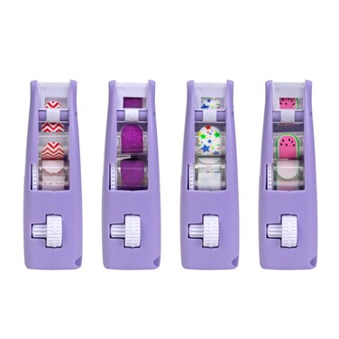 Blinger Nail Wand Refill Pack &ndash; 4-Piece Cartridges - Three Step Process, No Mess, Drying or Waiting &ndash; Perfect for School, Prom, Parties, Special Occasions &ndash; Exclusive