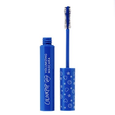 ColourPop BFF Mascara - Volumizing, Lifting &amp; Lengthening Mascara - Buildable Black Mascara with a Twisted, Nylon Fiber Brush - Cruelty Free Eye Makeup - Blue Ya Mind (.24 fl oz)