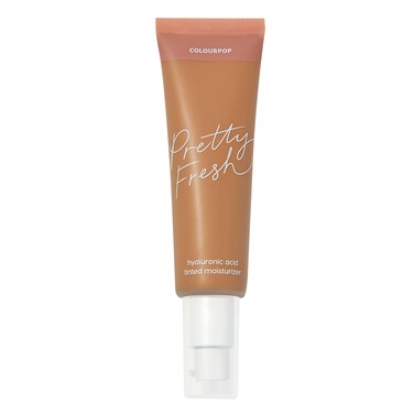 ColourPop Pretty Fresh Tinted Moisturizer - Hydrating Skin Tint with Lightweight Coverage - Formulated with Hyaluronic Acid &amp; Coconut Water for Healthy-Looking Skin - Med Dark 13W (1.45 oz)