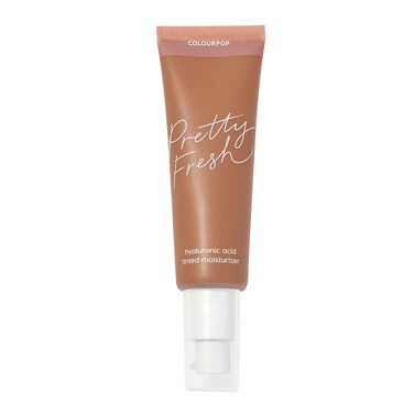ColourPop Pretty Fresh Tinted Moisturizer - Hydrating Skin Tint with Lightweight Coverage - Formulated with Hyaluronic Acid &amp; Coconut Water for Healthy-Looking Skin - Med Dark 16N (1.45 oz)