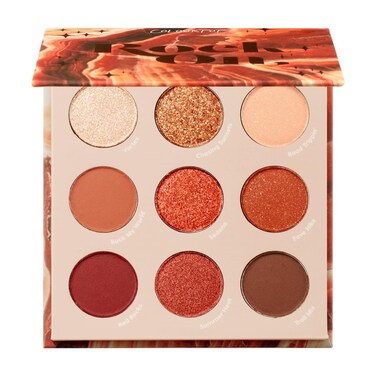 ColourPop Rock On Shadow Palette - Warm, Earthy Terracotta Palette with Metallic and Matte Finishes - High-Pigment Makeup with a Long-Wearing Formula (0.3 oz)