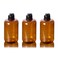 3PCS 300ml/10oz Empty Refillable Brown Plastic Flip Cap Bottle Jars Vial Cosmetic Container Pot Holder for Makeup Emollient Water Hydrolat Toner Floral Water Lotion Shampoo Shower Gel Toiletries &hellip;